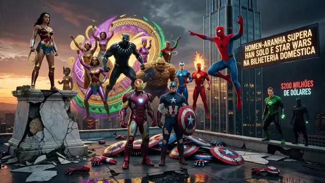 Manter-se no topo é difícil até para super-heróis de Hollywood